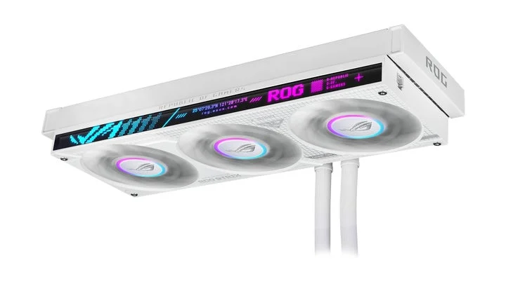ROG STRIX SLC IV 360 ARGB LCD White Editionのラジエーター