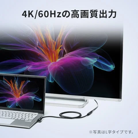 4K/60Hzの映像出力環境。