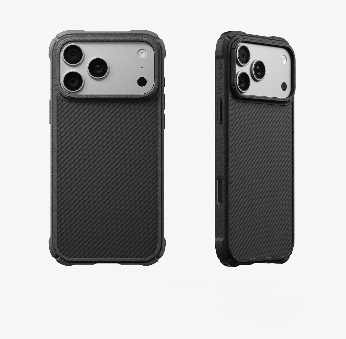 Cairn Case 600Dブラック／グレーの背面と側面