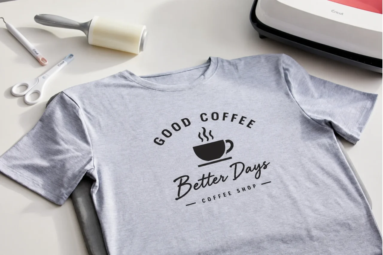 Cricut Maker 5で制作したオリジナルアパレルのTシャツ