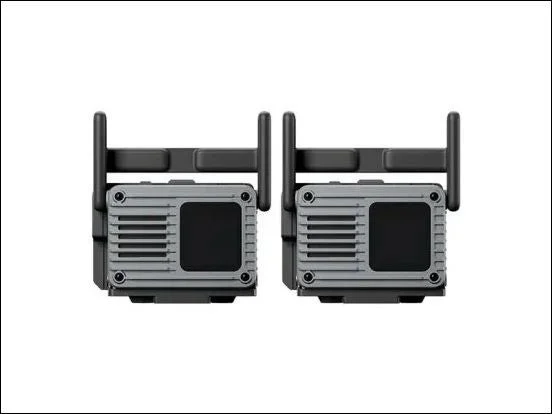 DJI SDR Transmission 2 コンボの送信機と受信機2台の製品写真