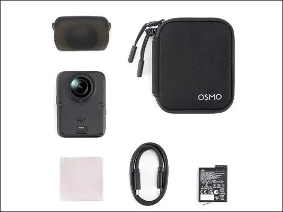 DJI Osmo 360 II スタンダードコンボの付属品一覧