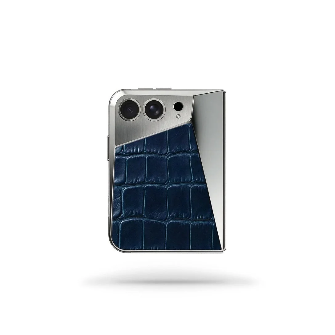 iPhone Case Duo / EV - Magnetic Shield Alligator Edition - Blue