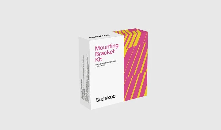 Sudokoo製マウントブラケットキットの製品パッケージ