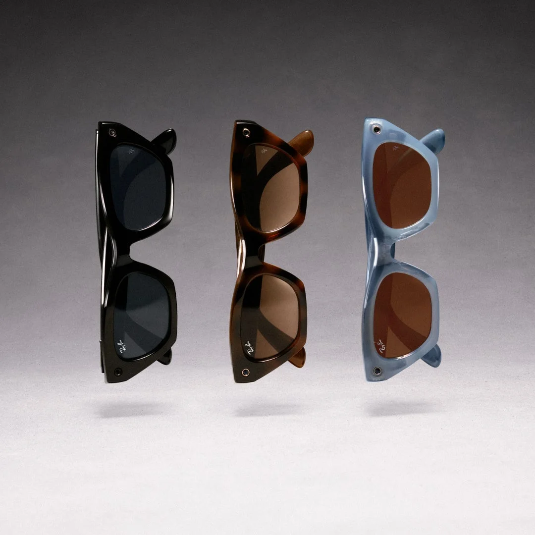 Ray-Ban Meta (Gen 3) Zenaの3色展開のAIグラス