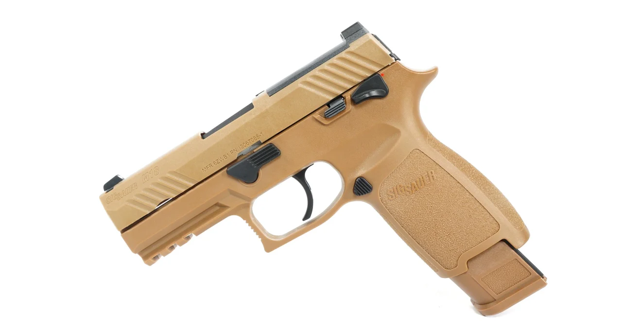 SIG SAUER ProForce M18 TAN CO2 GBBのJASG認定モデル