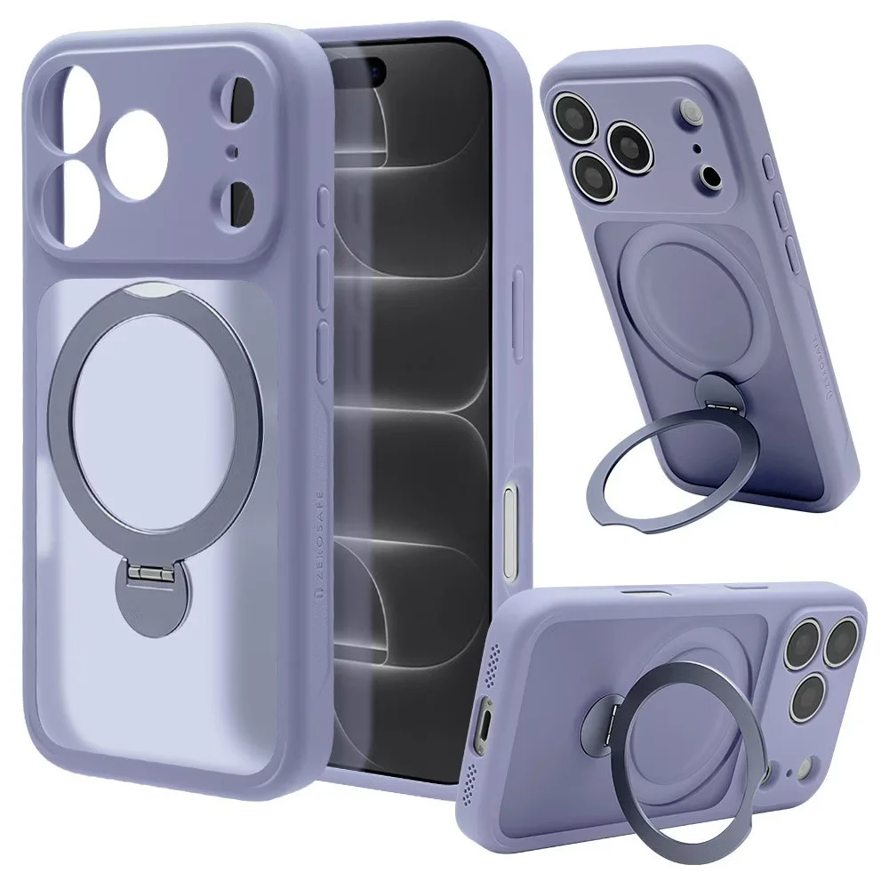 ZEROSAFE Shaft iPhone 18 Pro / 17 Pro フロストブルーのハイブリッドケース