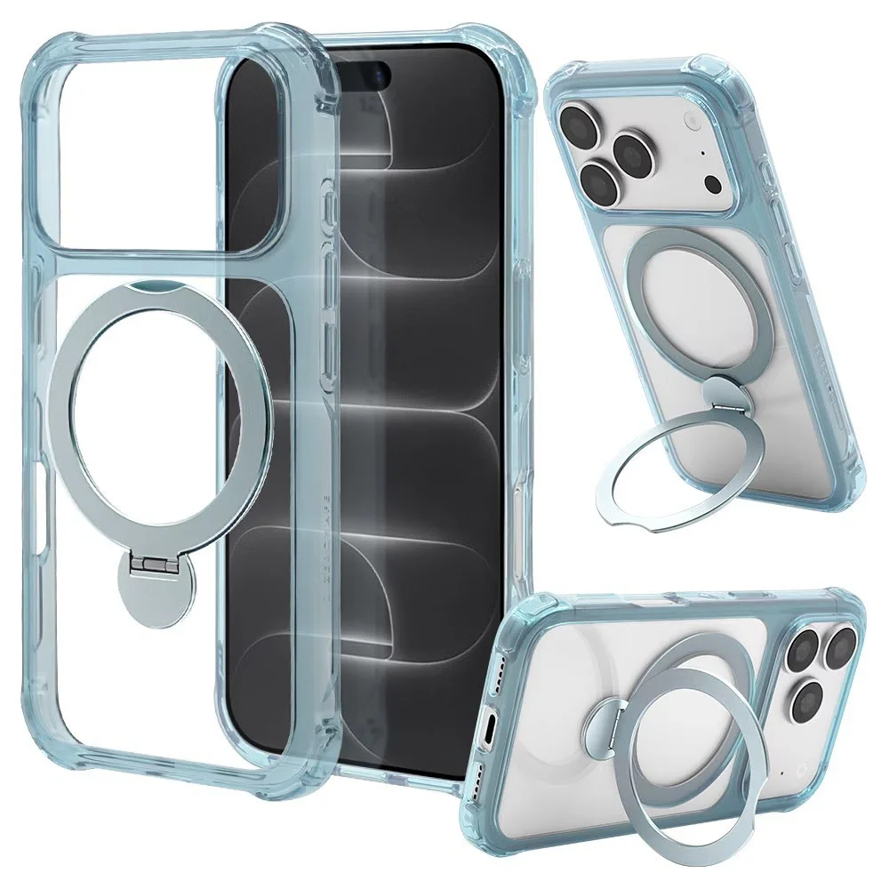 ZEROSAFE Crystal クリアブルーのiPhone 18 Pro / 17 Pro用ケース
