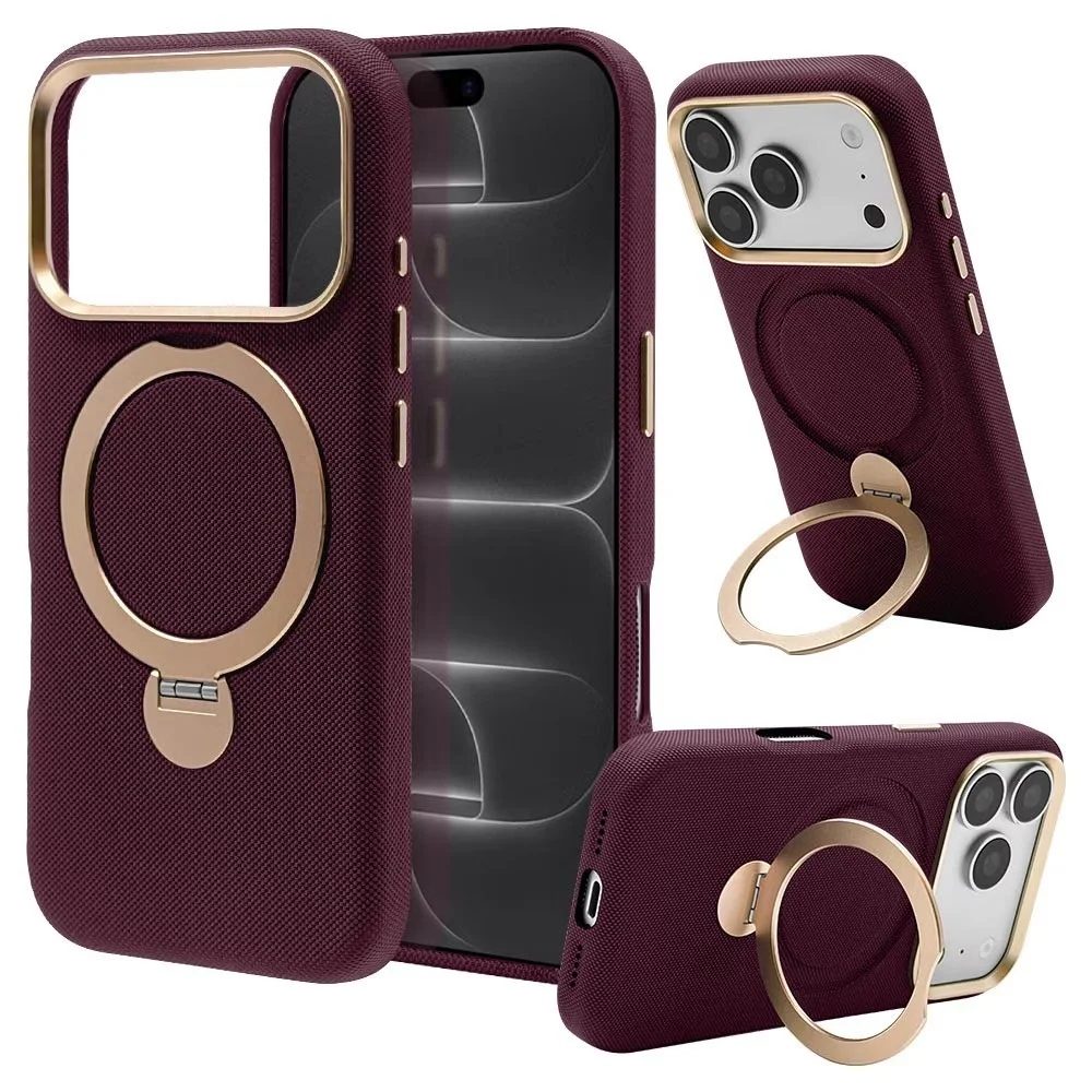 ZEROSAFE Royal ダークレッドのiPhone 18 Pro / 17 Pro用ケース