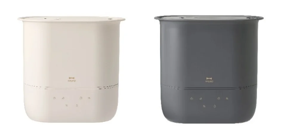 4.7Lハイブリッド加湿器 COMFORT MISTのグレージュとチャコールグレーの2色