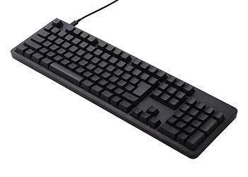 LeggeroシリーズのフルキーボードTK-MC51UKLBK。テンキー付きの黒い有線メカニカルキーボード。