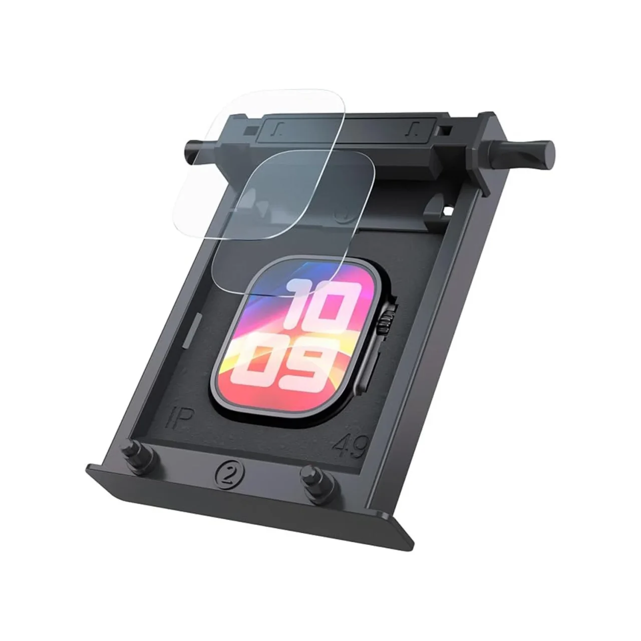 Apple Watch Ultra 4対応フルカバーガラスフィルムと貼付ツール