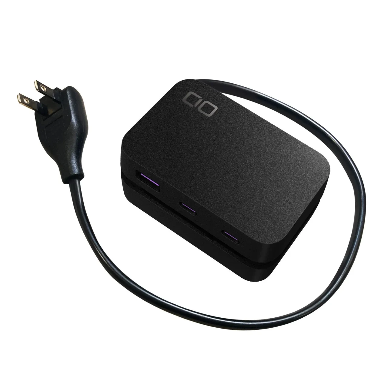 Polaris CUBE Built in CABLE 黒い本体と電源コード、USBポート