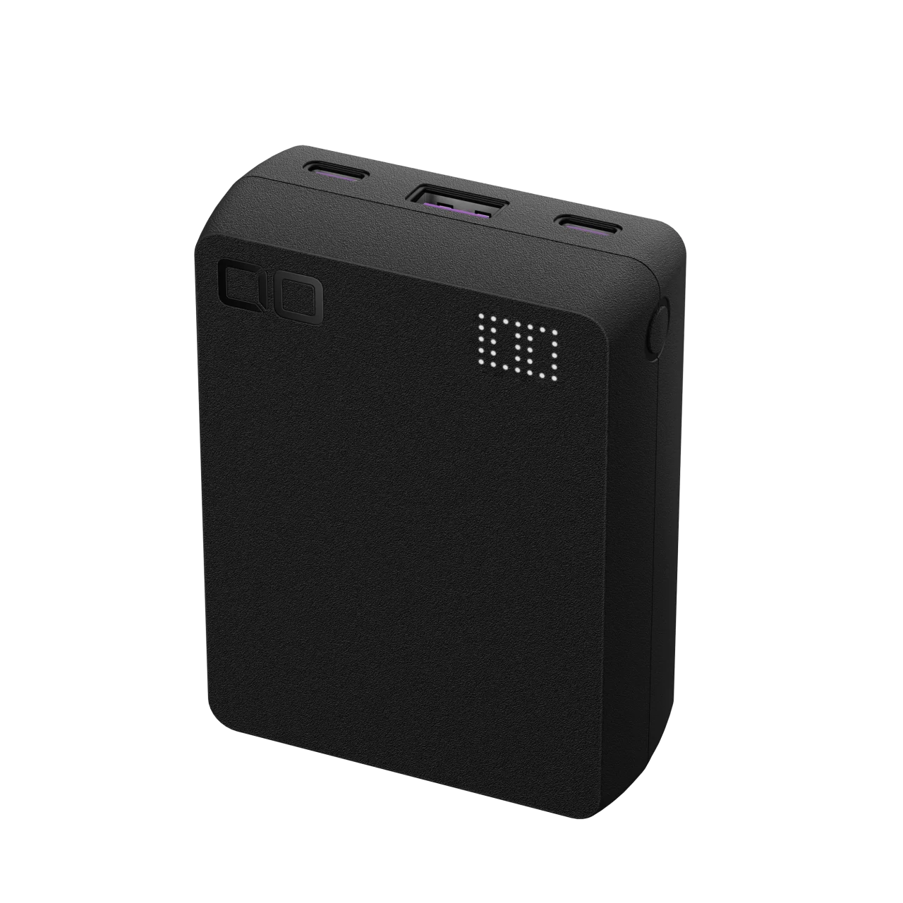SMARTCOBY TRIO 35W SS20000mAh 黒いモバイルバッテリー、上面に3ポート