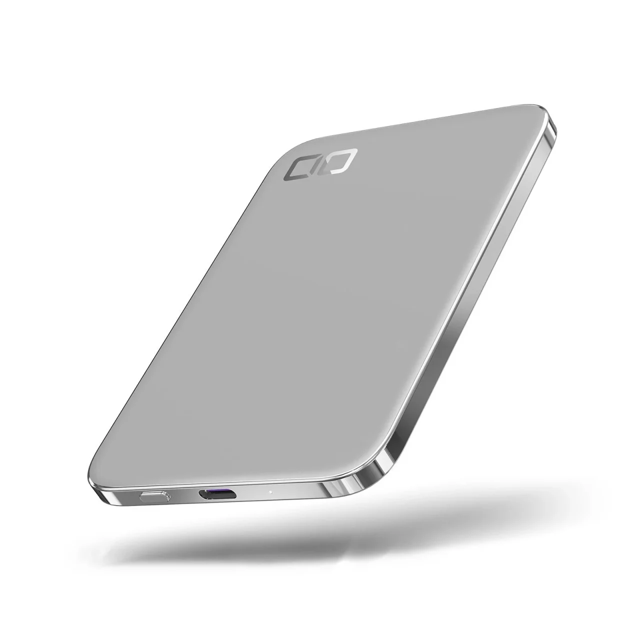 SMARTCOBY ULTRA SLIM 3K、薄型でシルバーのモバイルバッテリー