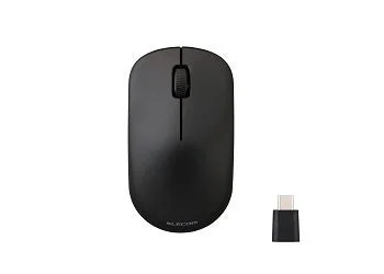 M-LO10DRMSCBK ブラックのマウスとUSB Type-Cレシーバー