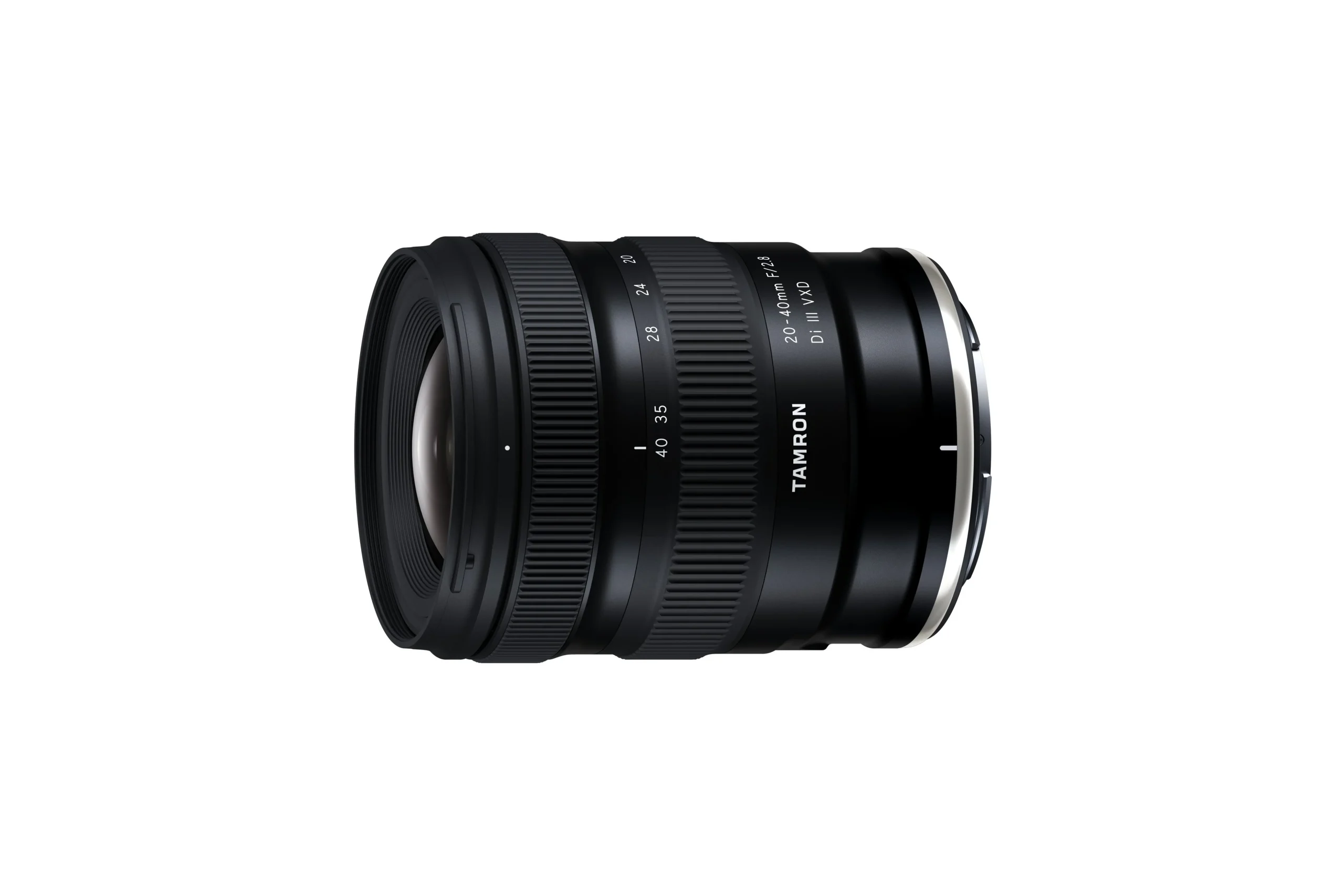 タムロン 20-40mm F/2.8 Di III VXD (Model A062) の黒い大口径標準ズームレンズ