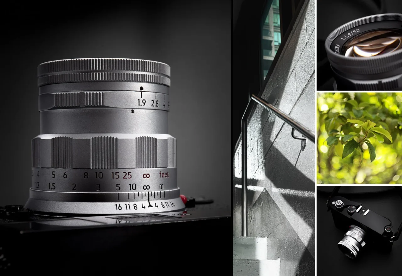Super-Sixの描写を受け継ぐ銀色の50mmレンズと作例のコラージュ