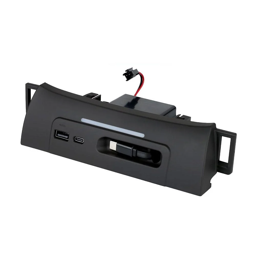 MAXWIN K-USB03-ALP40 黒い充電ポート拡張ドック本体
