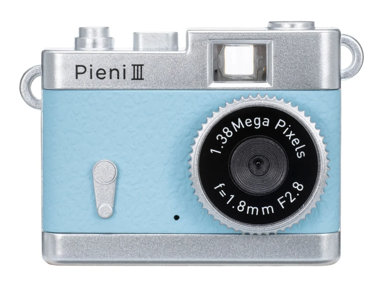 トイカメラ Pieni IIIのソーダ（ライトブルー）の正面