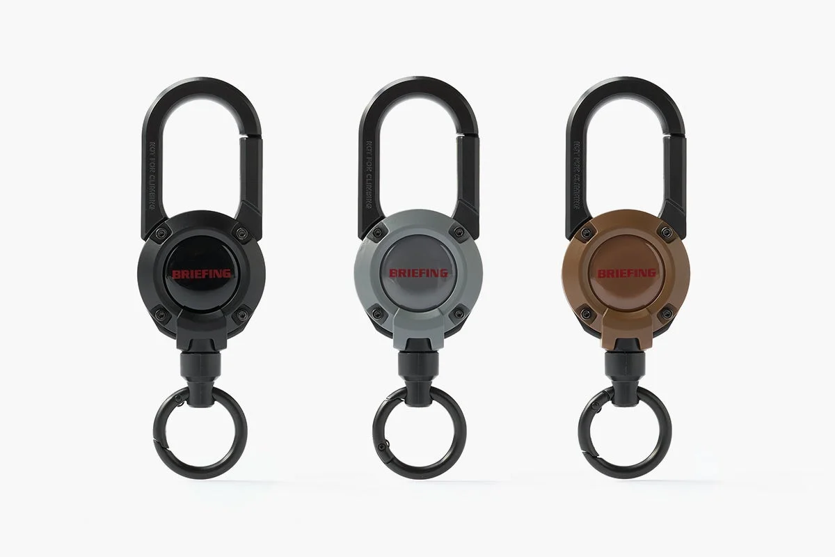 BR×ROOT CO. MAG REEL 360のブラック・グレー・ブラウン3色が並ぶ