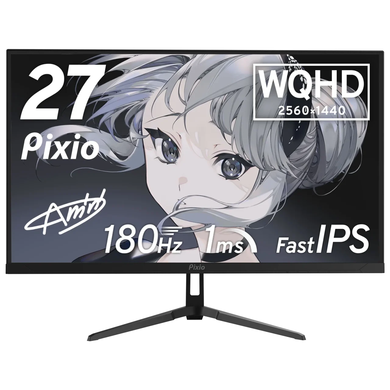PX278WAVEシリーズの27インチWQHDゲーミングモニター