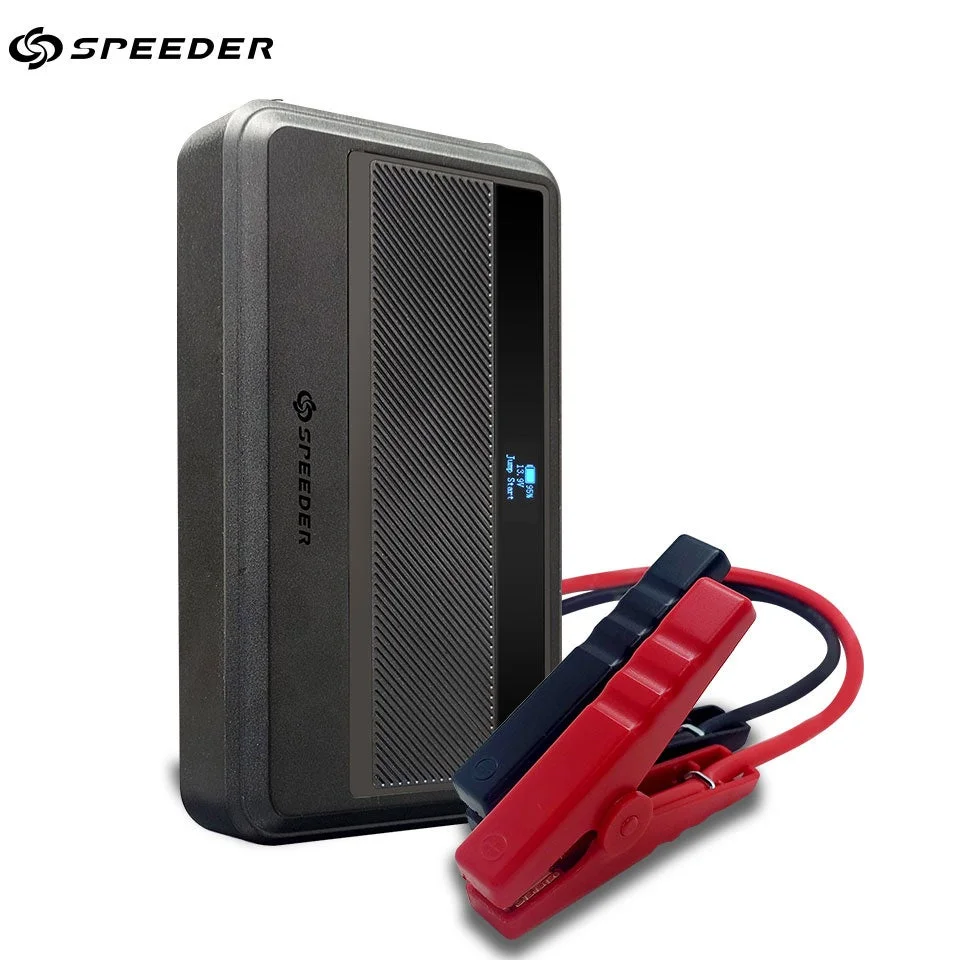 SPEEDER Ignic Neo 本体と赤黒のワニ口クリップ