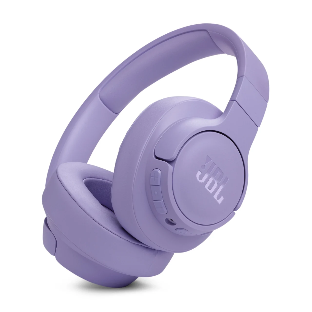JBL Tune 770NC。ラベンダー色のオーバーイヤー型ワイヤレスヘッドホン