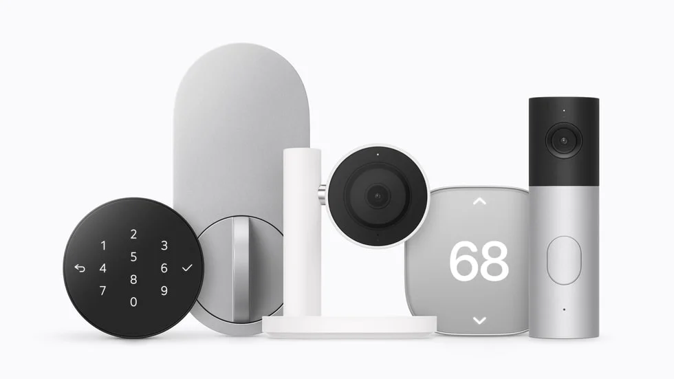 Apple Home Collectionのスマートホームカメラ、サーモスタット、ロックなどの製品ラインナップ