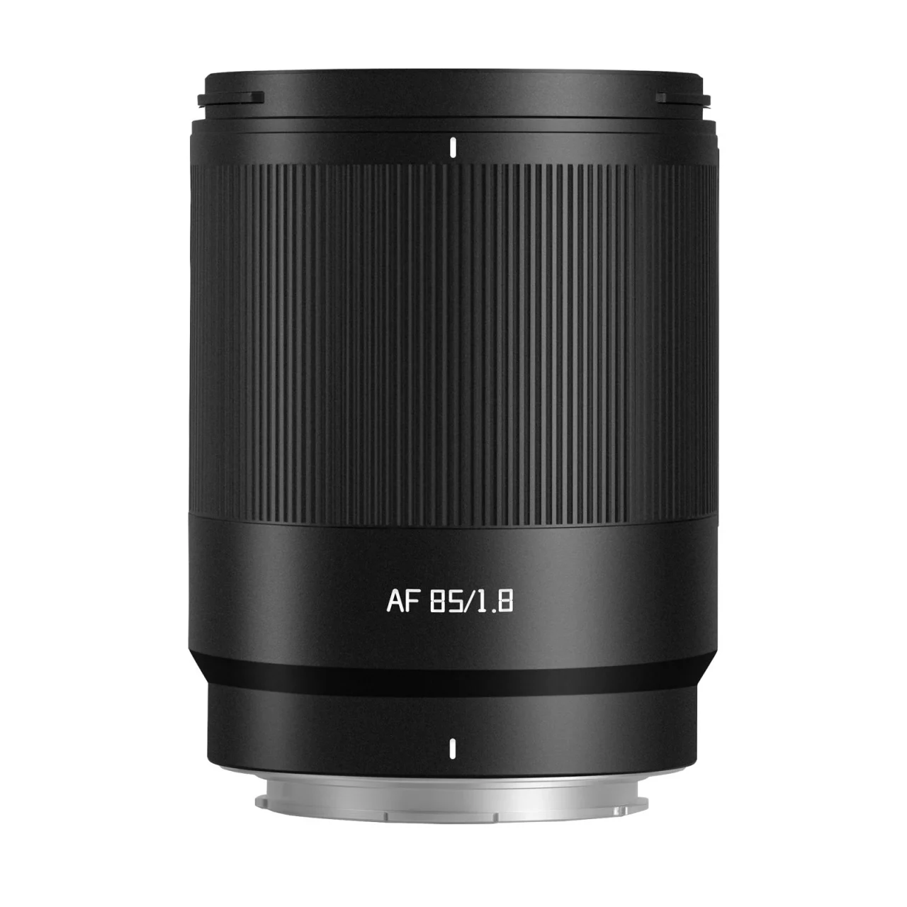 Neo AF 85mm f/1.8 の黒い鏡筒の単体写真