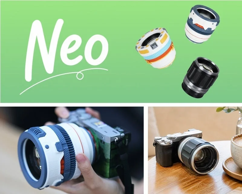 TTArtisan「Neo」シリーズのカラフルな外観カスタムレンズとカメラ装着例