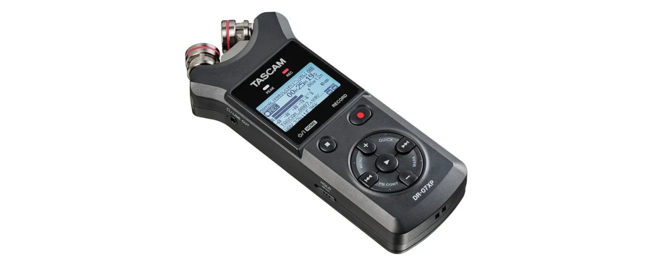 TASCAM DR-07XP 32ビットフロート録音対応ポータブルレコーダー