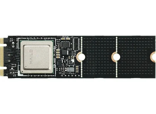 UGen200-640KSR-M2 M.2接続AIアクセラレーターの基板とチップ