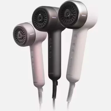 ヘアードライヤー ナノケア EH-NB70の3色。ピンク、ブラック、ベージュ