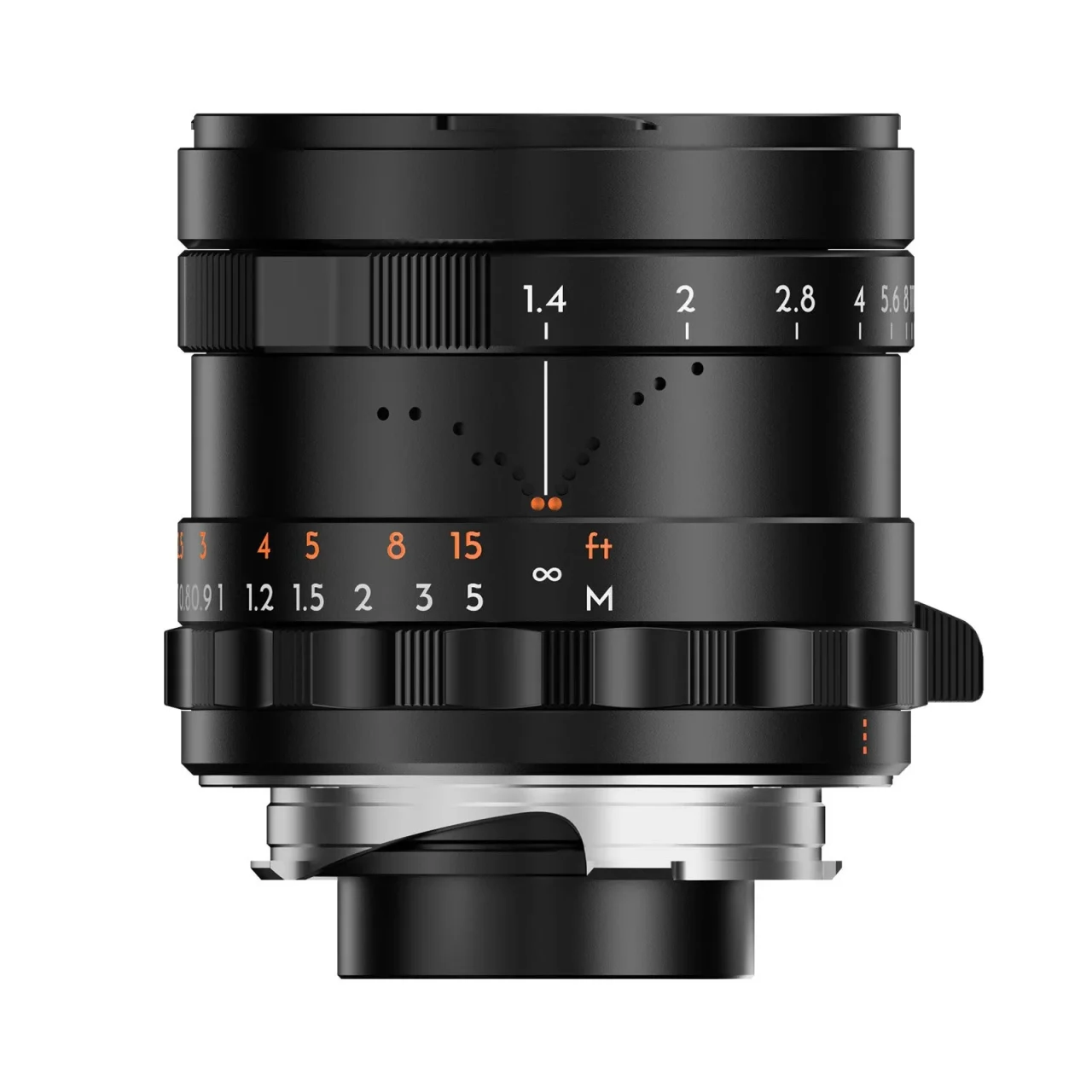 Thypoch Simera 35mm f/1.4 ASPH. Type II ライカMマウントの黒い鏡筒