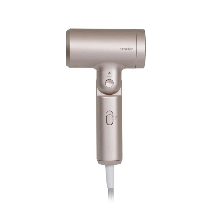 プロテクトイオン ヘアドライヤー TEC-A086D-N、ゴールド系の本体