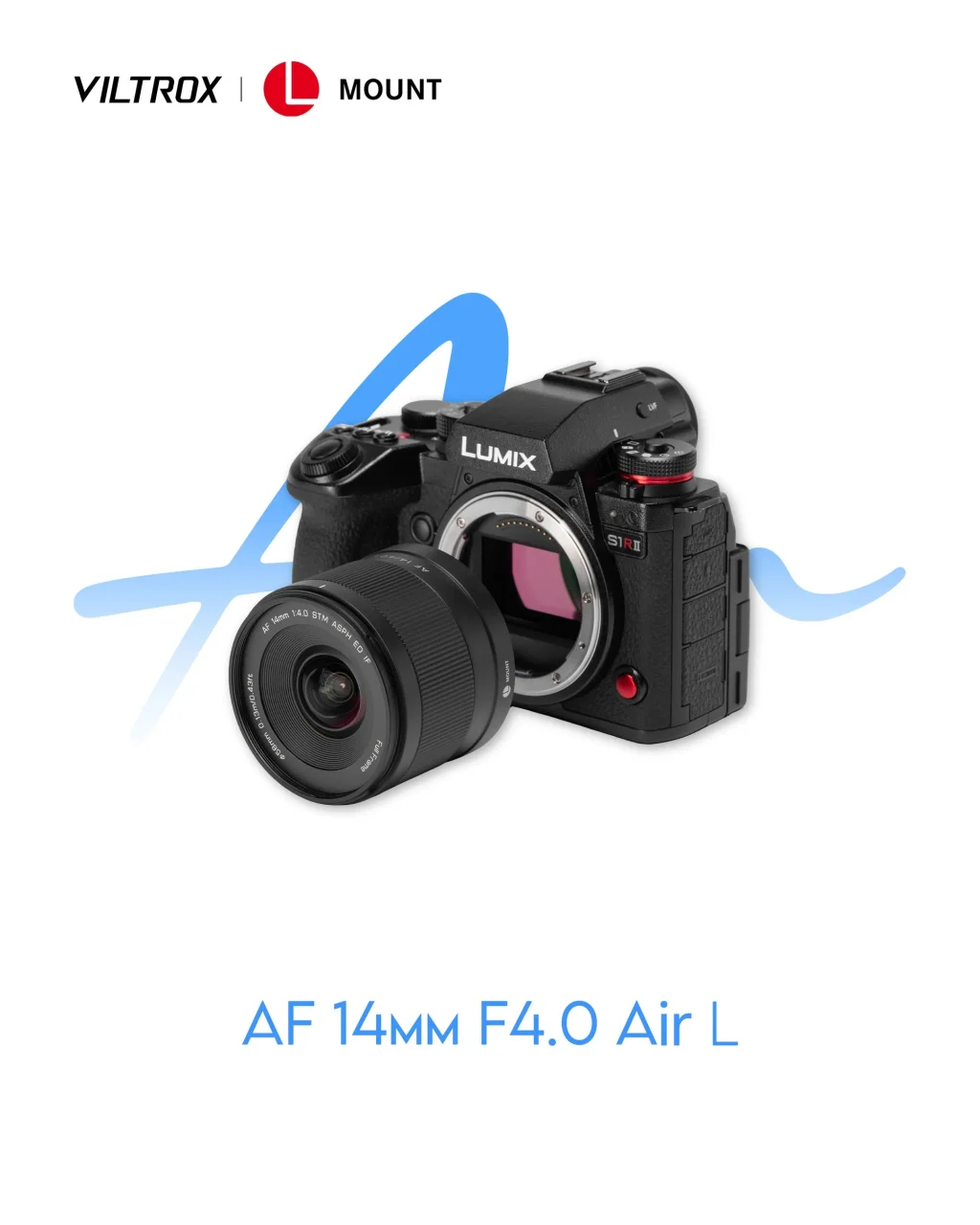 LUMIXカメラに装着したViltrox AF 14mm F4.0 AIR L