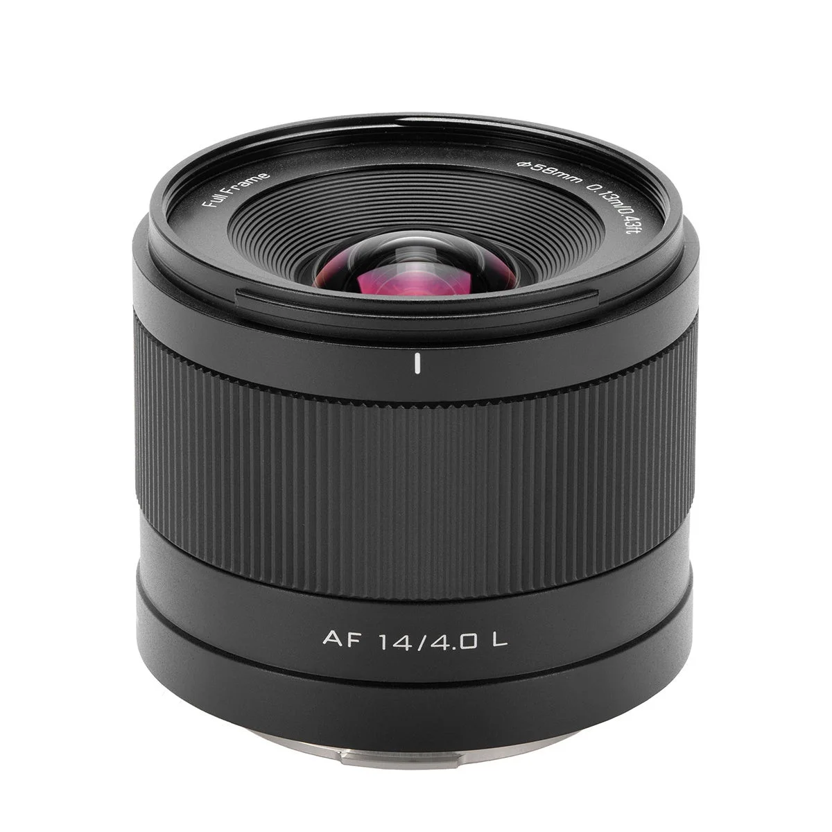 Viltrox AF 14mm F4.0 AIR L 超広角単焦点レンズの外観