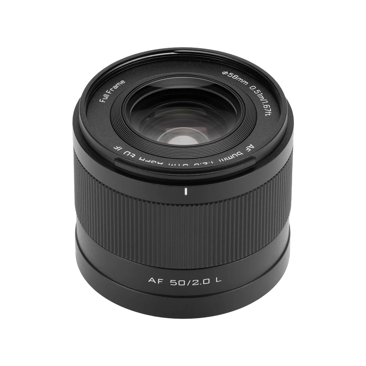 Viltrox AF 50mm F2.0 AIR L 標準単焦点レンズの外観