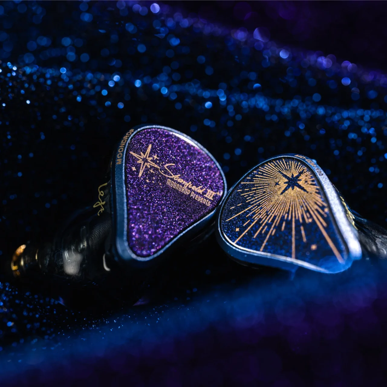星光塗装フェイスプレートとアルミフレームの星野 3 - Starfield IIIイヤホン