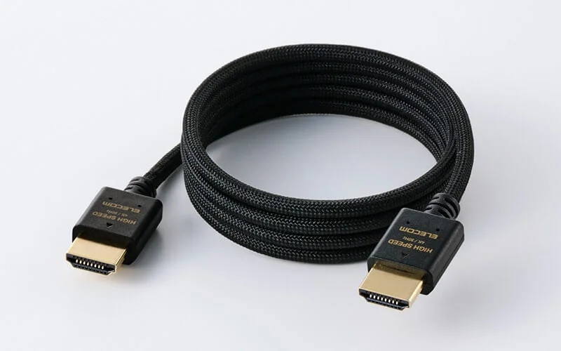 ナイロンメッシュ採用のハイスピードモデル(1m)のHDMIケーブル