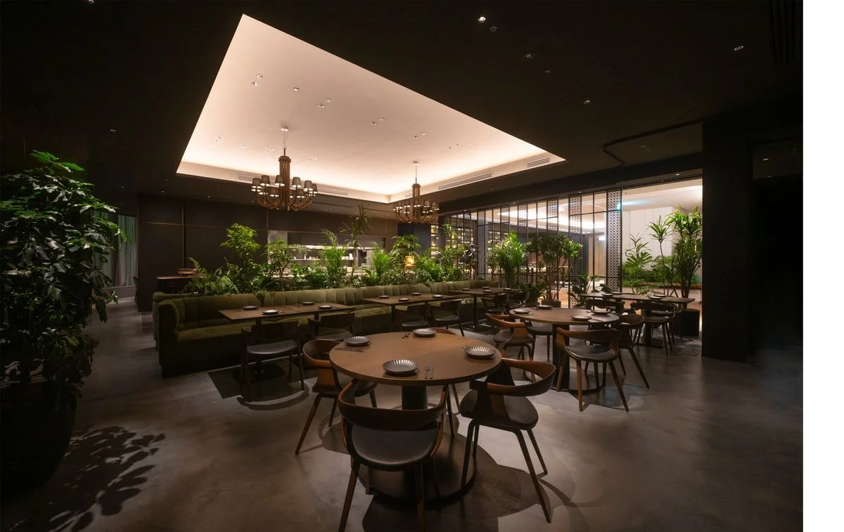 コラボレーション会場のSAAWAAN BISTROの店内