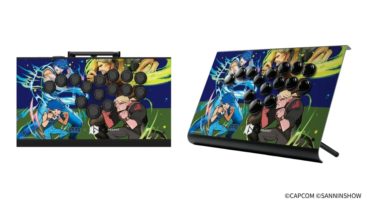 『iO ドンピシャ×ガイル Edition』オリジナルパネルの正面と斜めからの外観