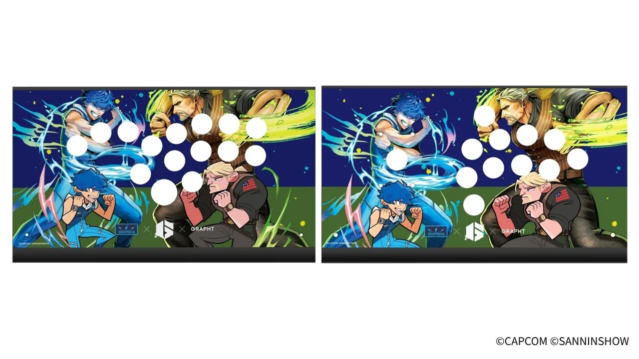 iO ドンピシャ×ガイル Edition パネル(レバーレス/レバー)2種の正面