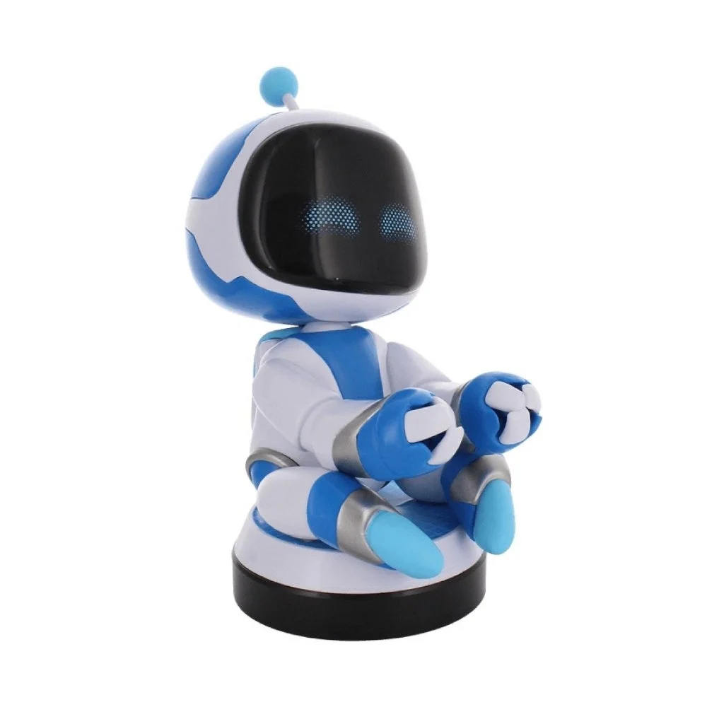 アストロボット ケーブルガイズ コントローラ＆スマホスタンドの斜め前からの外観