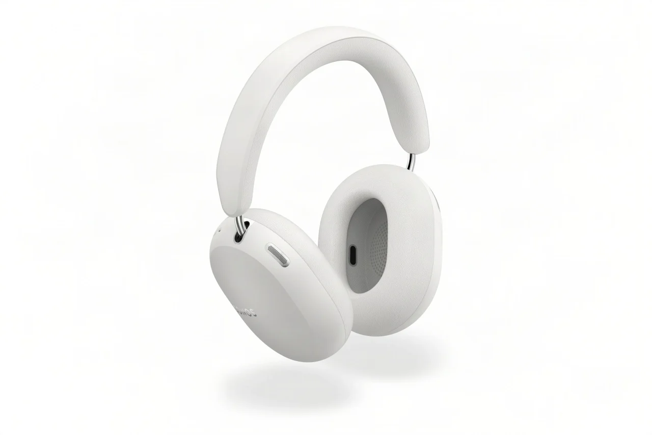 Sonos Ace Ultra (White)のホワイトのオーバーイヤーヘッドフォン