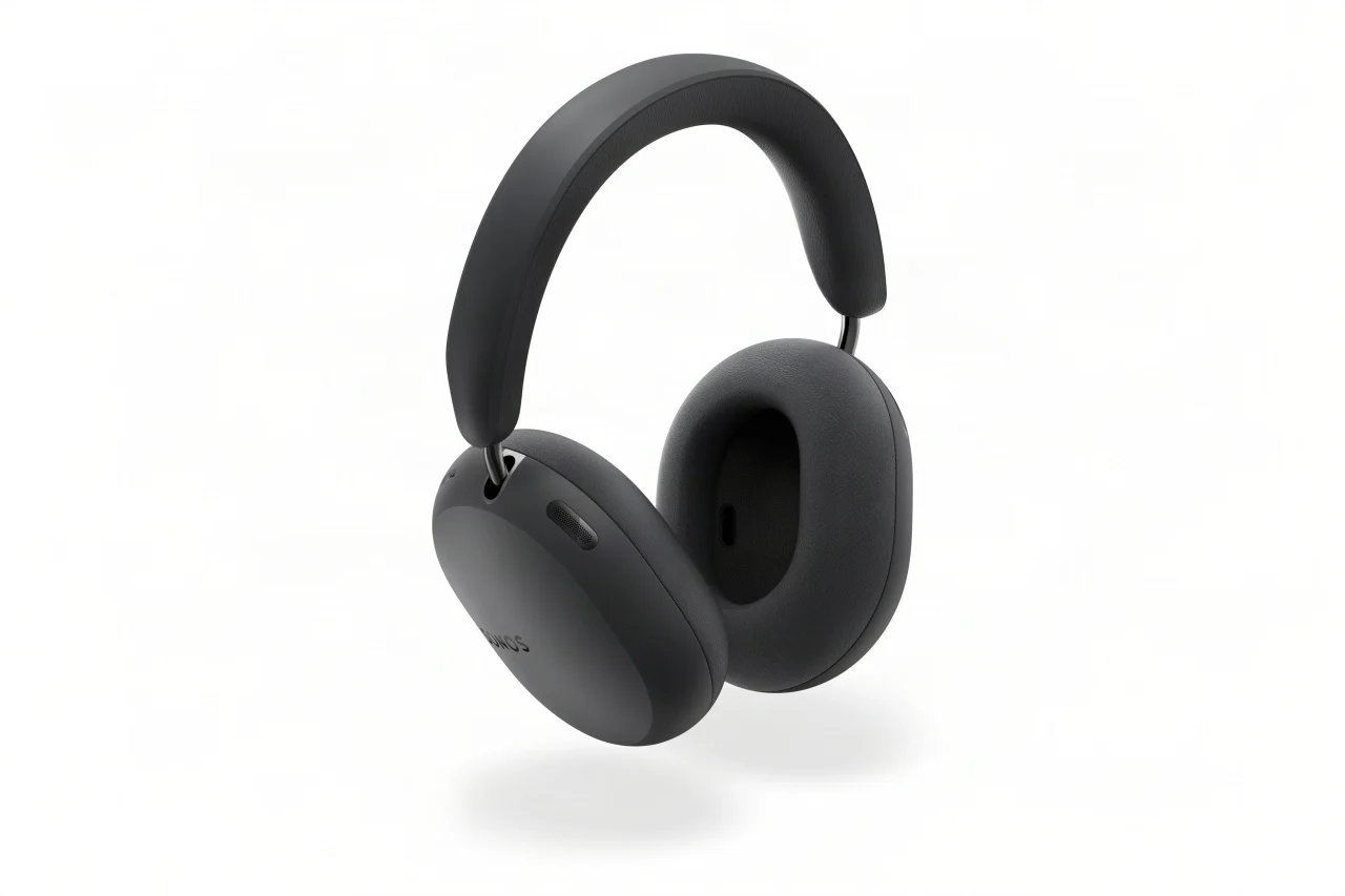 Sonos Ace Ultra (Black) 黒いオーバーイヤーヘッドフォン
