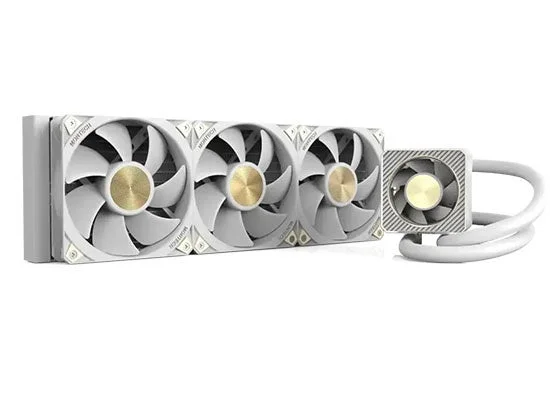 CyberFlow Core 360 (W) ホワイトのトリプルファン簡易水冷CPUクーラー